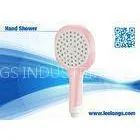 Pink Square Adjustable Handheld Shower Head Single Function For Skin Care thumbnail-1