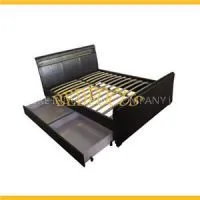Storage Lether Bed thumbnail-1