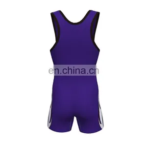 Custom Wrestling Wear Wrestling Singlet thumbnail-4