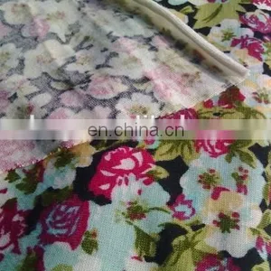Winfar Textile Wholesale Knitting Flower Printed 32s Ring Spun Rayon Spandex Fabric Viscose thumbnail-3
