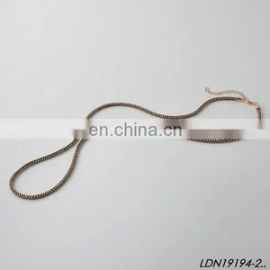 Fancy Thick Chain Magnet Clasp Bracelets and Necklaces Set thumbnail-3