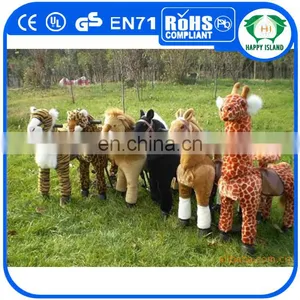 HI Special Offer Horse Ride Toy With Wheel for Kids,mechanical Riding Horse for Sale thumbnail-6