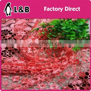 Wholesale Popular Fashion Embroidery Chemical Polyester Lace Fabric thumbnail-4