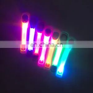 Best Selling Waterproof Pvc Led Flashing Light Armband for Men thumbnail-5