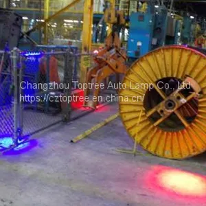 Red Zone Overhead Crane Warehouse Safety Light thumbnail-1