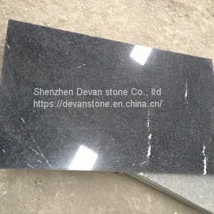 Ebony Black Granite Slab Floor Tiles Wall Tiles Home Decoration Materital thumbnail-2