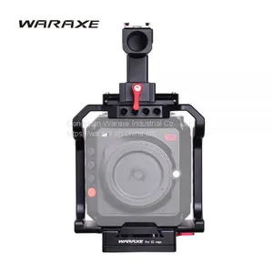 WARAXE CAGE KIT FOR Z CAM E2 Cinema CAMERA WITH NATO Rail Handle Grip thumbnail-5