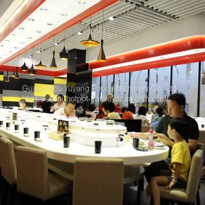 Sushi Restaurant Rotary Delivery System - Manufacturer: Michaeldeng@gdyuyang.com thumbnail-2