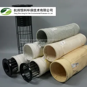 Acrylic Water Oil Repellent Acid and Alkali Resistant Dust Air Filter Bag thumbnail-5