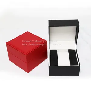 Single Watch Packaging Gift Box Leather Packaging Box Watch Storage Box Jewelry Packaging Box Can be Customized Logo thumbnail-3