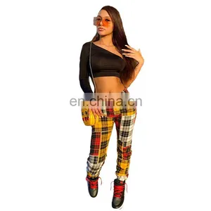 New Fashion Woman Jogger Sweat Ruched Pant Plus Size Extended Leggings Pants for Woman thumbnail-2