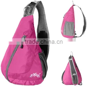 Packable Shoulder Backpack Sling Chest CrossBody Bag Cover Pack Rucksack for Bicycle Sport Hiking Travel Camping Bookbag Men Wo thumbnail-4