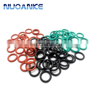 China Manufacturer Black Brown Clear Green Oring Seal Custom Colors O-Ring NBR FKM Silicone Rubber O Ring Seals thumbnail-2