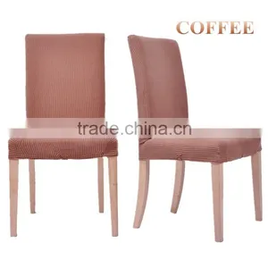 HOME CHAIR COVER, LUXURY JACQUARD CHAIR SLIPCOVER, RESTAURANT CHAIR COVER thumbnail-1