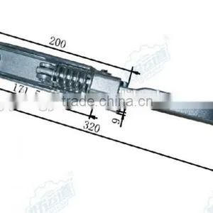 08132 Wing Opening Truck Toggle Latches Truck & Trailer Toggle Fastener & Hook thumbnail-2