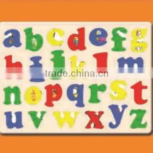 2015 The Natural Process Of Wooden Puzzles Toy Most Popular Kids Learning Letters thumbnail-4
