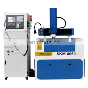 SENKE 2022 Factory Hot Sale CNC Router Half Cover 3D Wood Carving CNC Router MINI Metal CNC Milling thumbnail-1