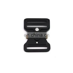 Factory Supply Adjustable Tactical Belt Buckle Metal Side Quick Release Buckle Dog Collar Buckle thumbnail-5