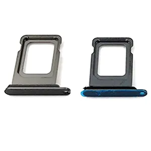 Mobile Phone Sim Cards Sim Card Tray Slot Holder For IPhone 12 Pro Max Cell Phone Spare Parts thumbnail-1