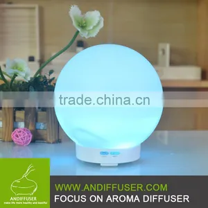 Wholesale Special Design 400ml Green Round Electric Aromatherapy Air Diffuser Machines thumbnail-1