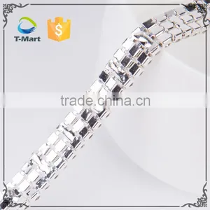 Hot Sale Diamond Cup Chain 2 Rows Rhinestone Cup Chain thumbnail-3
