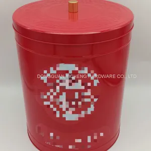 High-capacity Cookies Tea Rice Storage Tin Box thumbnail-1