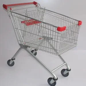 Quality Supermarket Shopping Trolleys & Metal Shopping Trolley thumbnail-2