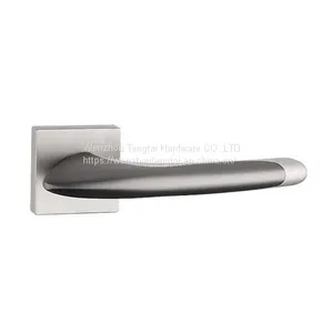 Popular New Design Good Quality Zinc Alloy/zamac/zamak/aluminum Door Handle for European Door Lock thumbnail-1