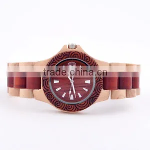 New Luxury Fashion Wooden Watch Wrist Watch For Men thumbnail-5