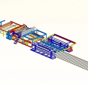 Pneumatic Hanging Wire Automatic Feeding Diameter Automatic Net Turning and Netting Steel Mesh Welding Machine thumbnail-5