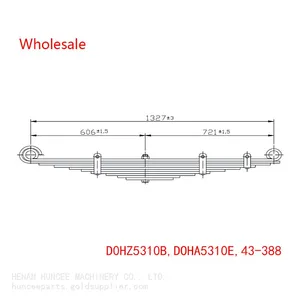 D0HZ5310B, DOHA5310E, 43-388 Ford Front Axle Spring Wholesale thumbnail-1