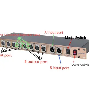 DMX Module Light Splitter 8 Channels thumbnail-1