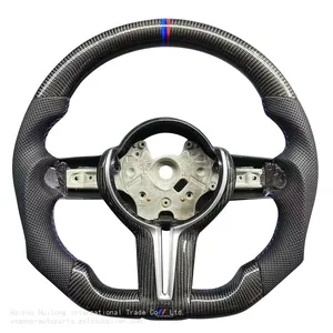 For BMW 3 Series M3 Carbon Fiber Steering Wheel Base Perforated Leather Accessories thumbnail-1