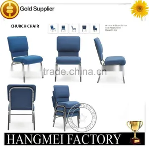 Cheap Modern Stackable Church Chairs in Red on Sale Made in China thumbnail-3