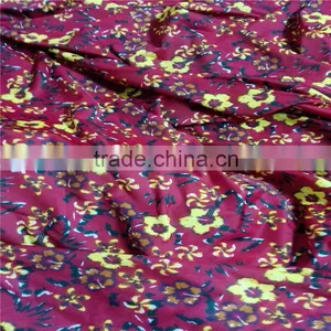 80 Nylon 20 Spandex Hawaiian Print Swimwear Fabric Whole for Shoes thumbnail-3