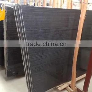 Modern Natural Cheap Polished Black Sandalwood Marble Slabs thumbnail-2