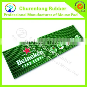 Custom Nitrile Rubber Promotional Bar Beer Mat Nonwoven Fabric Bar Mat thumbnail-1