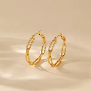 KMJ High Quality OEM Jewelry Factory Ready To Sale Silver Gold Plating Jewelry Fashion Earrings thumbnail-1