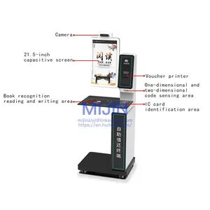 Smart Library Equipment:Self-Service Library Book Borrowing and Returning Kiosk for Borrowing and Returning Books thumbnail-2