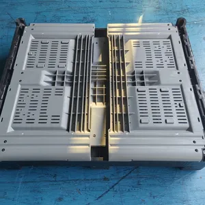 Recyclable PP Plastic Pallet Box With Lid Anti-Corrosion for Chemical Industry Transportation thumbnail-3