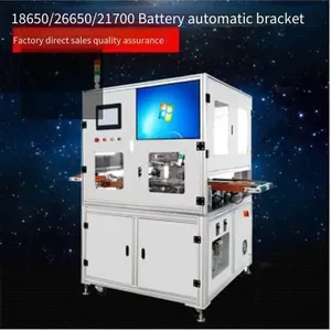 Automatic Cylindrical Battery Loading Machine for 18650/21700 Batteries Into Holders, Manufacturer of Automatic Battery Loading Equipment thumbnail-1