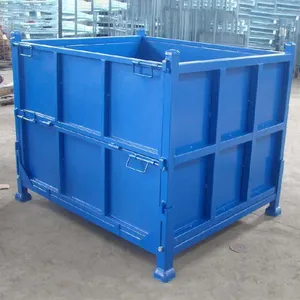 Stackable Plastic Turnover Box With Reinforced PP Material for Warehouse Storage thumbnail-3