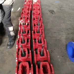 ANSI 6in Fire Signal Gate Valve Flange Cast/Ductile Iron GG25 GGG50 AWWA C509 Grooved Soft Seal Gate Valve thumbnail-6
