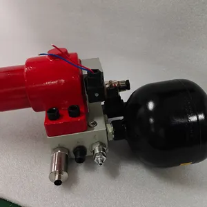 Hydraulic Manifold Block With Accumulator and Control Valves for Forklifts 250 Bar Aluminum Steel Construction thumbnail-2
