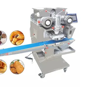 Factory Supplier Automatic Double Colors Making Machine Panda Cookie Filled Cookies Encrusting Machine thumbnail-2