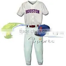 Green Tiger Sports Baseball Uniforms , Wholesale High Quality Baseball/Softball Uniform thumbnail-1