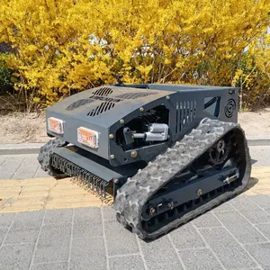 CE EPA 16Hp 9Hp 7Hp Strong Power Rubber Track Remote Control Pond Weed Cutter Remote Control Mowers thumbnail-1