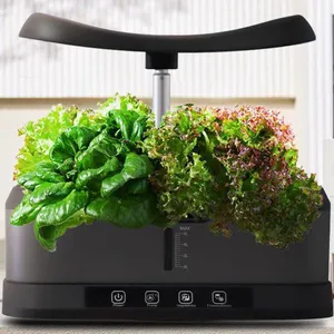 Cross - Border Amazon Smart Hydroponic Planter for Flower Sowing, Soilless Indoor Vegetable 12 - Hole Plant Growth Machine thumbnail-2