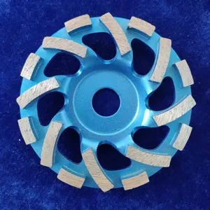 Sintered Diamond Grinding Discs for Cement, Stone, Concrete, and Marble, Used With Angle Grinders for Polishing, Diamond Bowl-shaped Grinding Wheels thumbnail-3