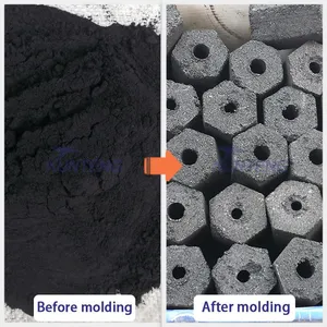 High Quality Cooking Charcoal Briquette Machine Charcoal Punching Machine EPC thumbnail-5